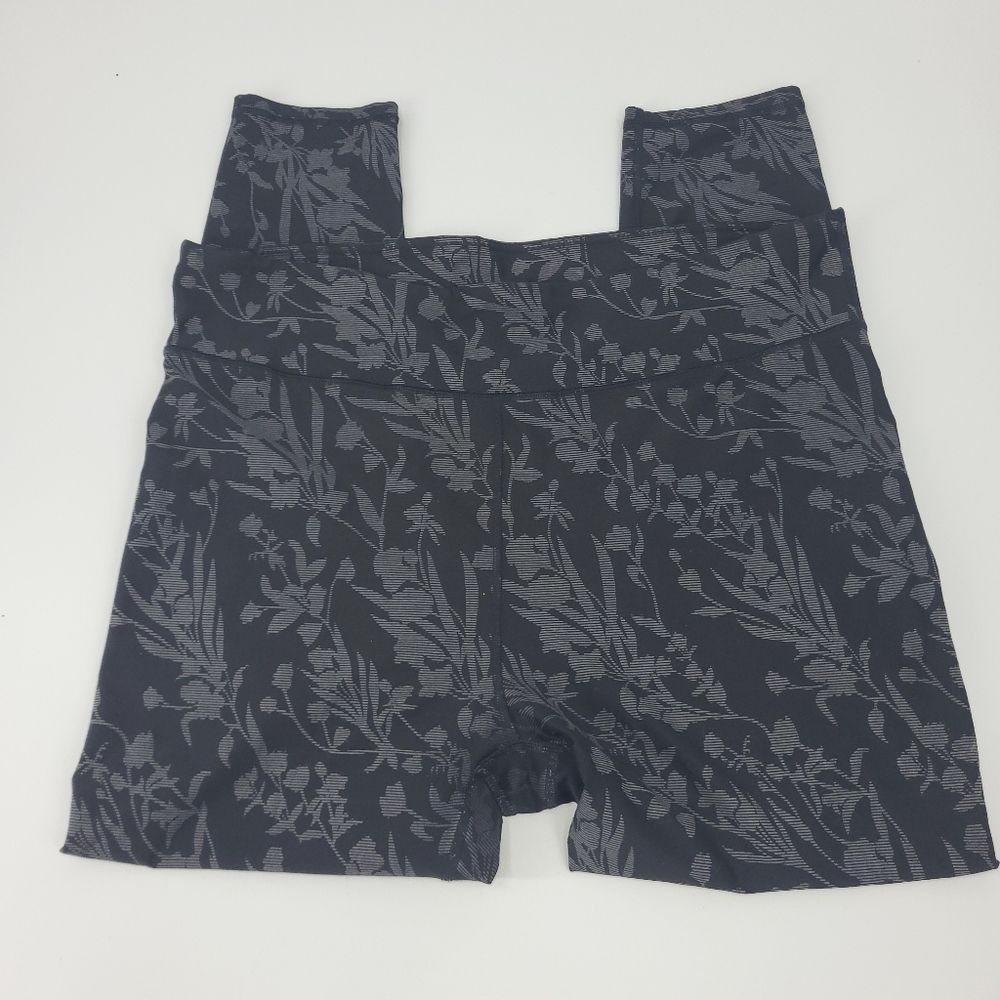 Fabletics Charcoal Floral Leggings